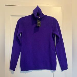 Charter Club Cashmere Turtleneck, Size XS